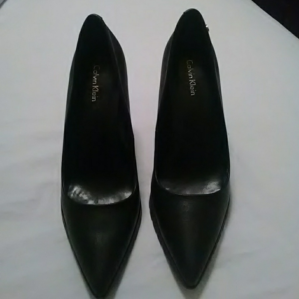 Black Calvin Klein Pumps